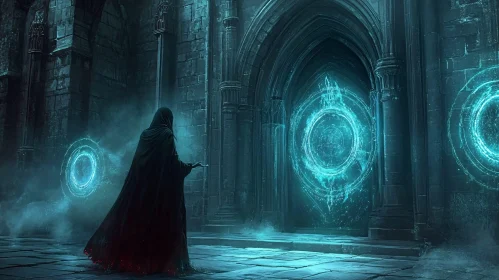 Enigmatic Portal and Spellcaster