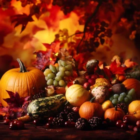 Harvest Bounty Still Life