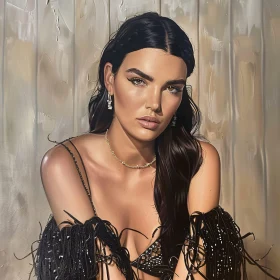 Kendall Jenner in Stylish Portrait