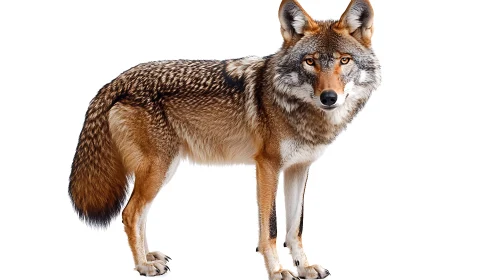 Wild Coyote Isolated