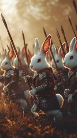 Armored Rabbit Legion Ready for Battle