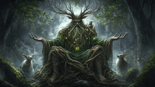 Guardian of the Green: Forest Spirit