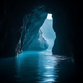 Tranquil Blue Cave