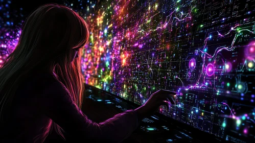 Neon Data Interaction