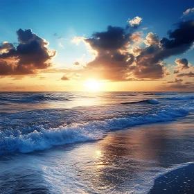 Coastal Sunset Serenity