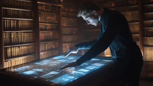 Tech Meets Tradition: Interactive Display