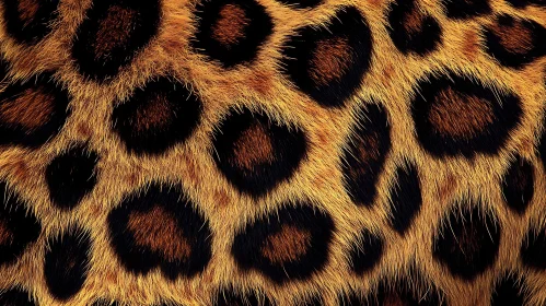 Detailed Leopard Pelt Pattern