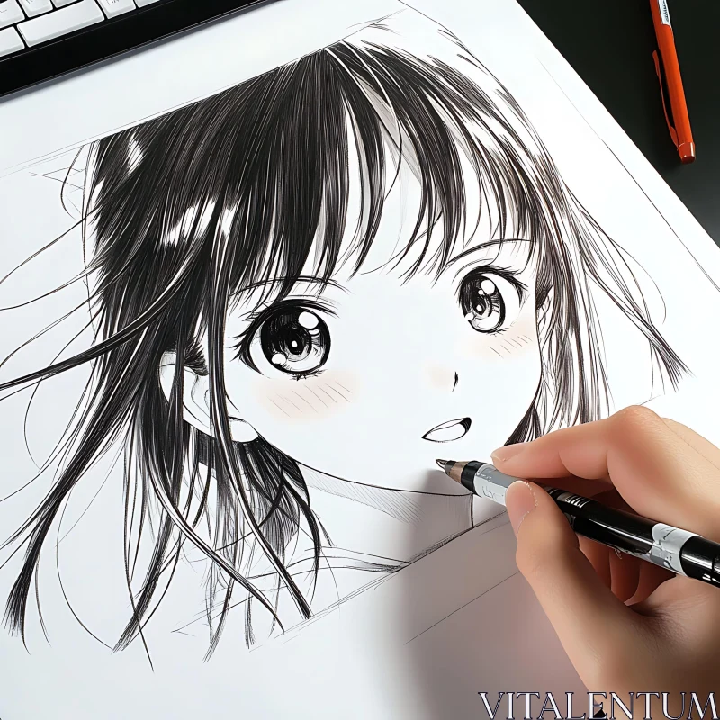 AI ART Creating an Anime Artwork