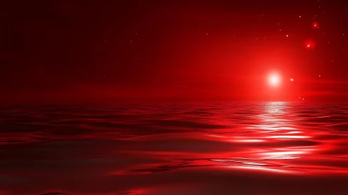 Scarlet Seascape