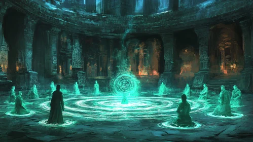 Arcane Circle Monks Temple Magic