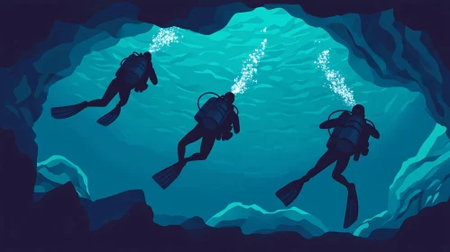 Ocean Adventure: Divers in the Deep