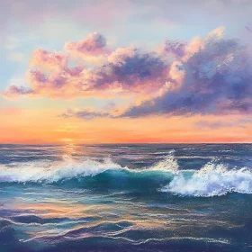 Seascape at Sunset