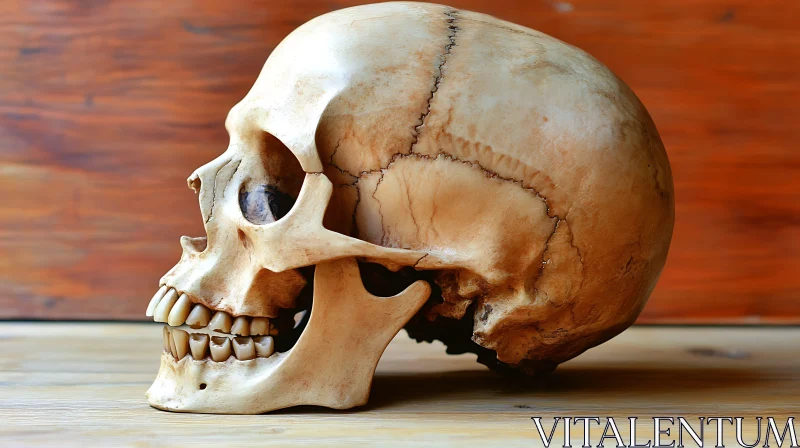 AI ART Human Skull Anatomy Art