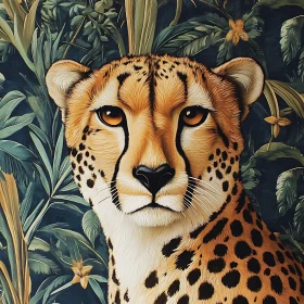 Wild Cheetah Close-Up