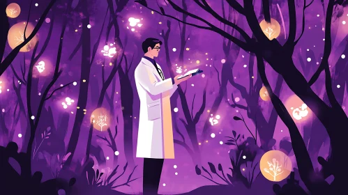 Doctor in a Magical Forest