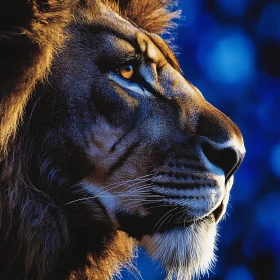 Lion Close-Up: A Portrait of Power