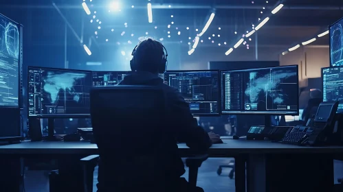 Cybersecurity Analyst at Work
