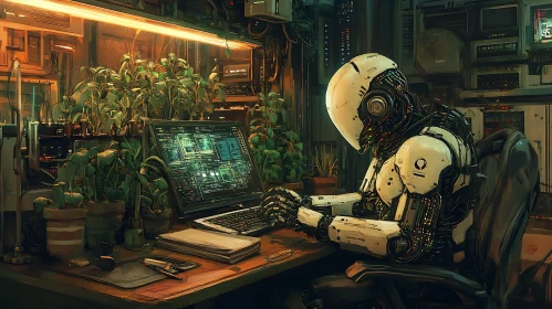 Cybernetic Gardener at Work