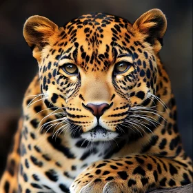 Leopard Close-Up: A Portrait of Feline Majesty