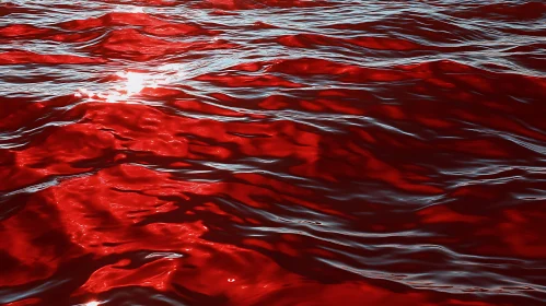 Crimson Tide Abstract