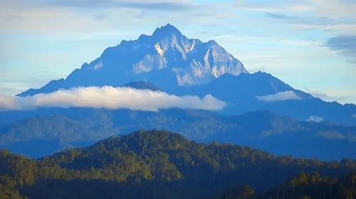 Mountain and Forest Scenery