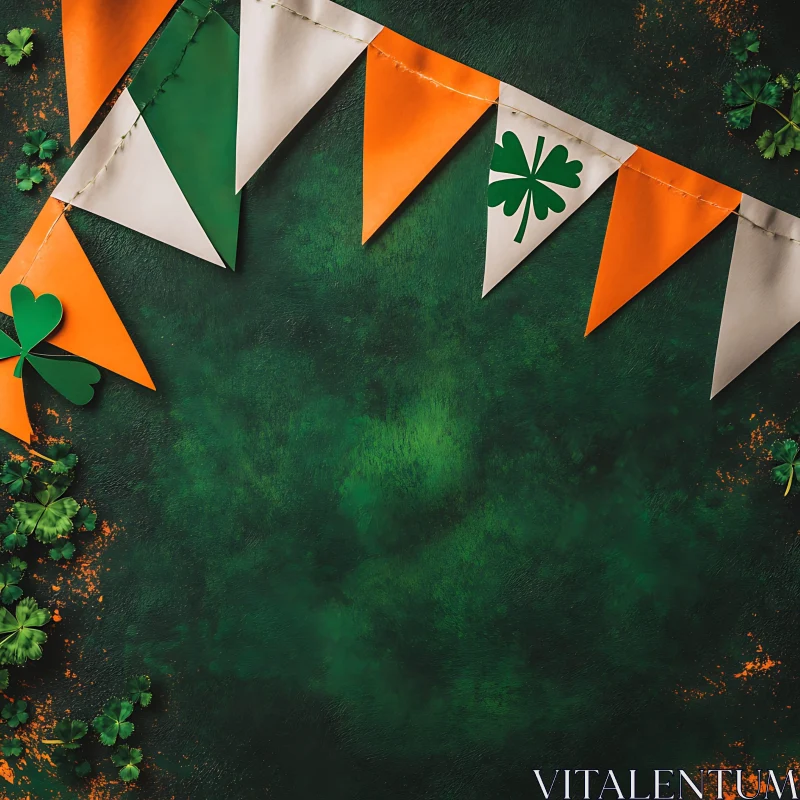 Shamrock Celebration AI Image