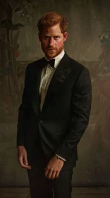 Formal Portrait of Prince Harry