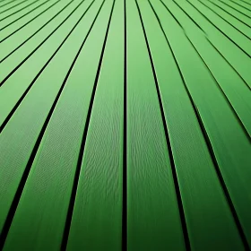 Parallel Green Lines Abstract Design