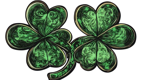 Green Shamrocks: Symbol of Irish Luck