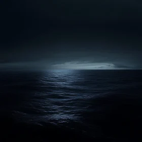 Dark Ocean Before the Storm