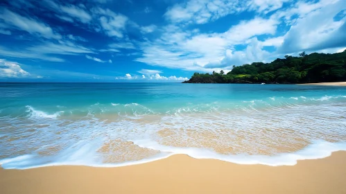 Peaceful Ocean View on a Sunny Day