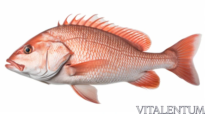 Stunning Red Snapper: A Study in Texture and Colour AI Image