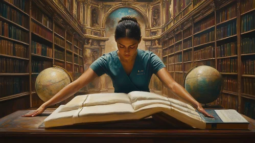 Scholarly Pursuit in the Library