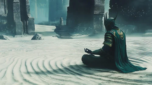 Desert Warrior's Contemplation