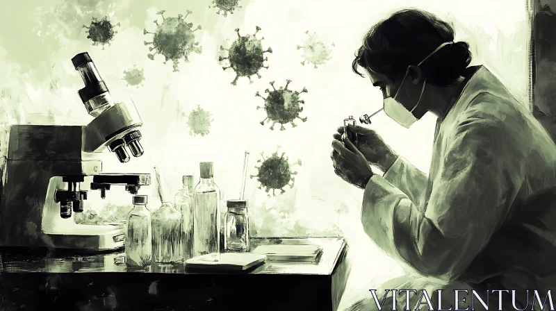Lab Research: Virus Under the Microscope