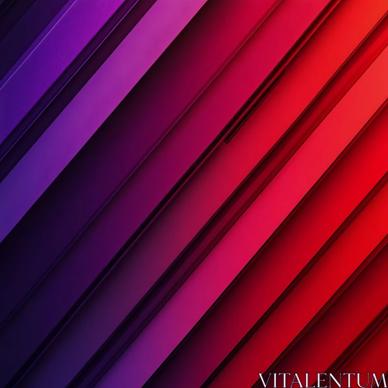 AI ART Parallel Stripes of Color Abstract