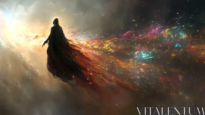 Nebula Walker AI Image
