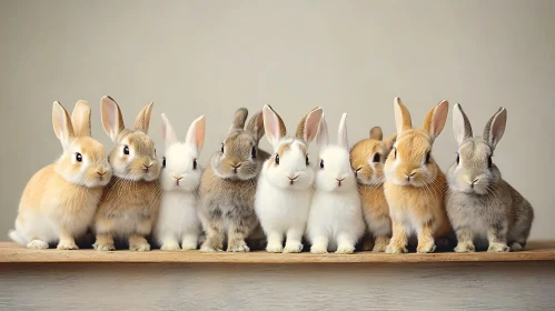Fluffy Bunnies Portrait