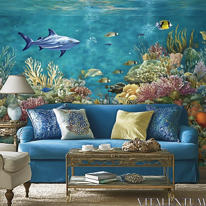 Underwater Oasis Living Room