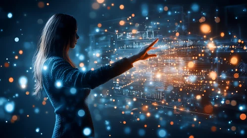 Futuristic Interface Interaction