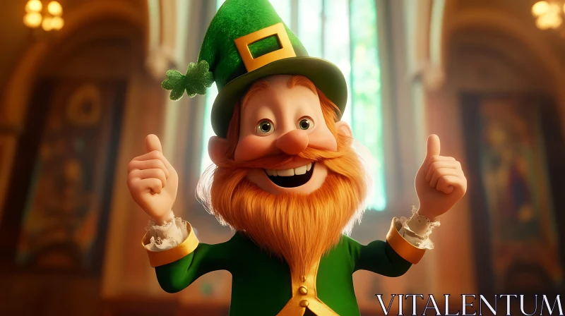Happy Leprechaun Approval