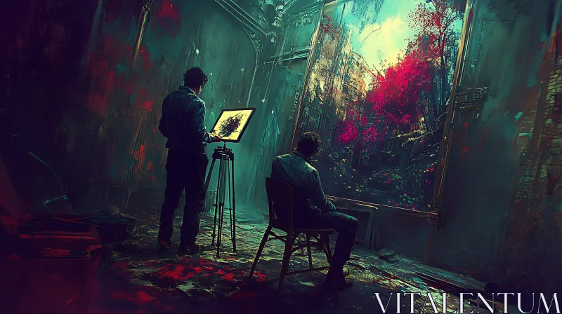 Creative Minds in the Artistic Space