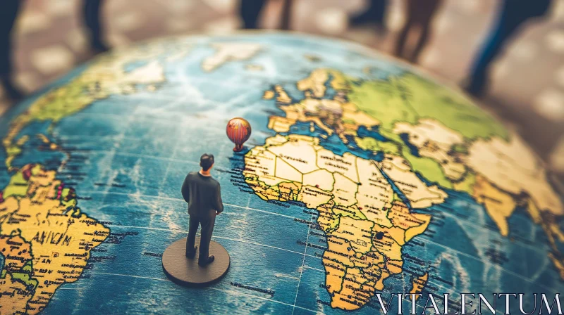 Thinking Globally: Man and World Globe