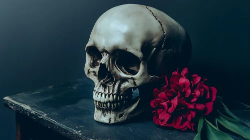 Mortality and Beauty Still Life