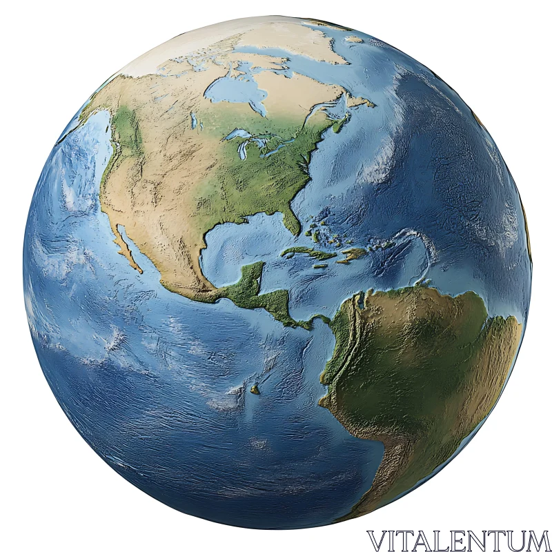 Earth Globe - A Spherical World