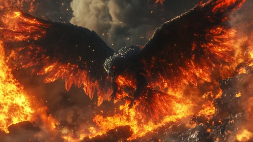 Phoenix Ablaze: Rebirth and Fire