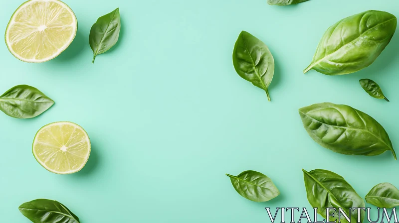 Refreshing Lime and Basil Arrangement