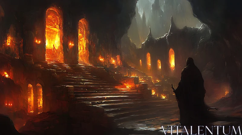 Warrior in the Fiery Cave