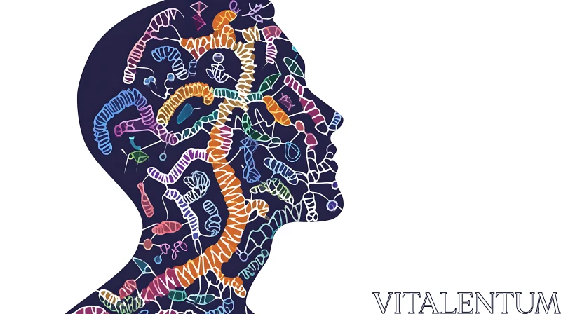 Profile of Thoughts: Abstract Art