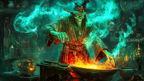 Mystical Wizardry Scene